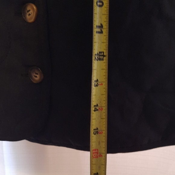 HYFVE Black Buttoned Mini Skirt - Picture 4 of 7